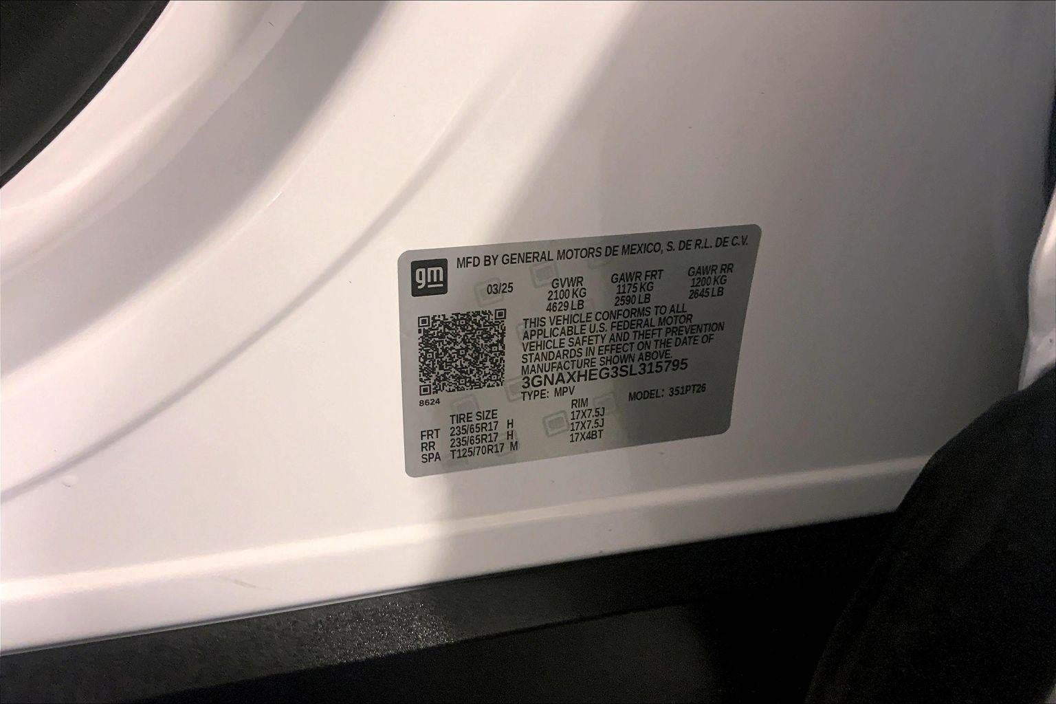 2025 Chevrolet Equinox FWD LT