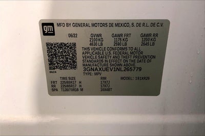 2022 Chevrolet Equinox LT