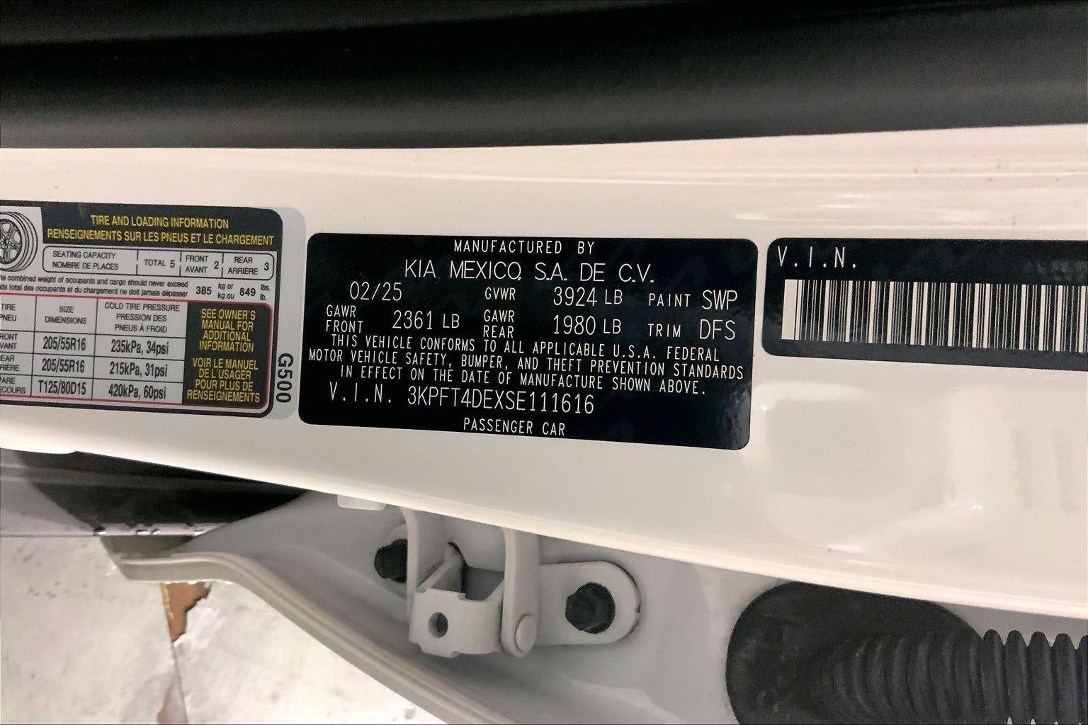 2025 Kia K4 LXS