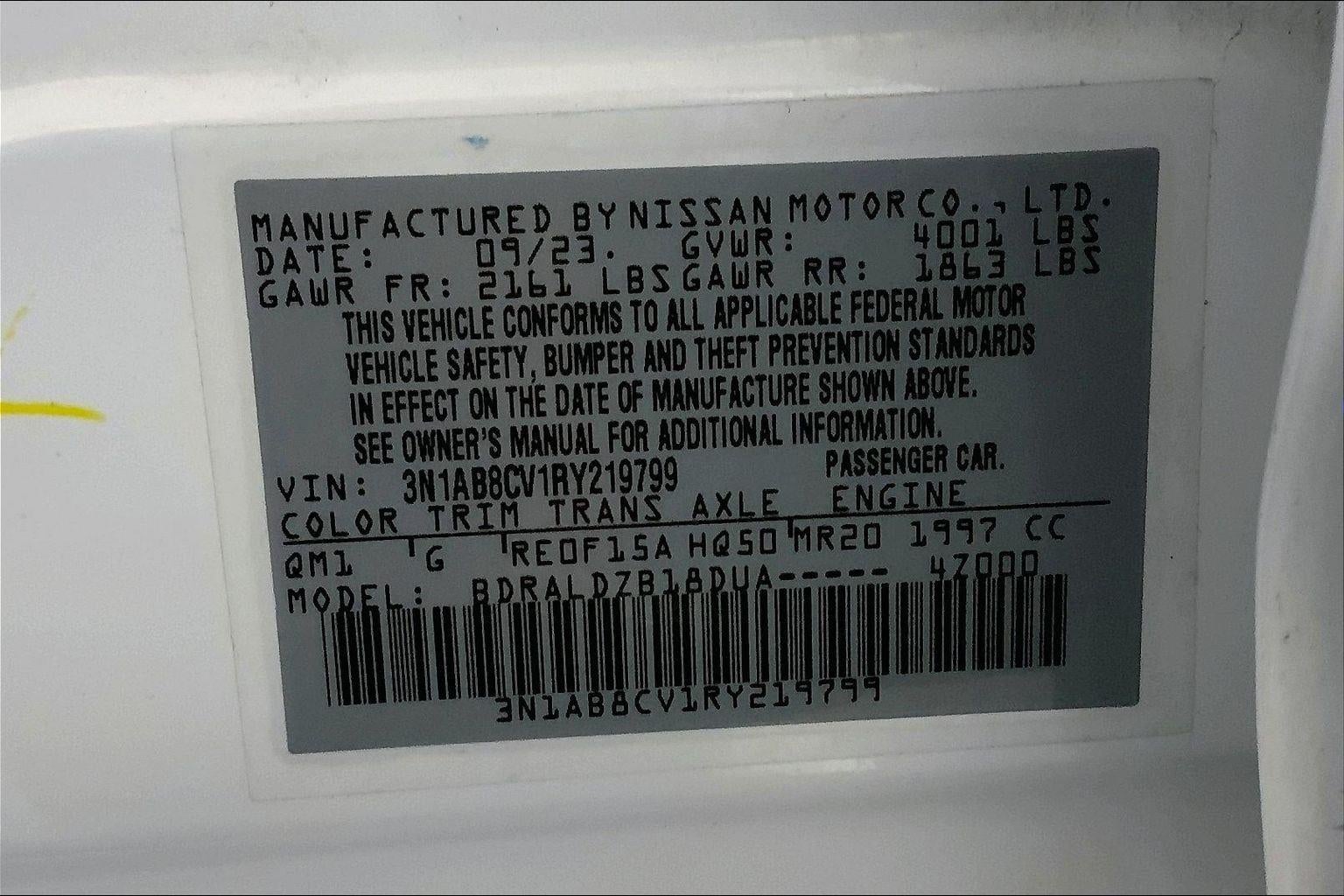 2024 Nissan Sentra SV