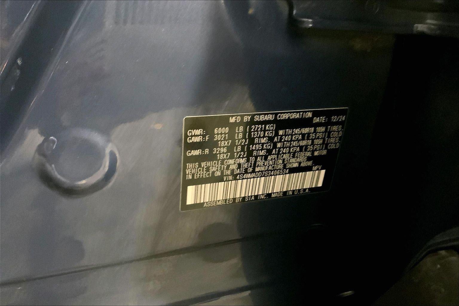 2025 Subaru Ascent Premium