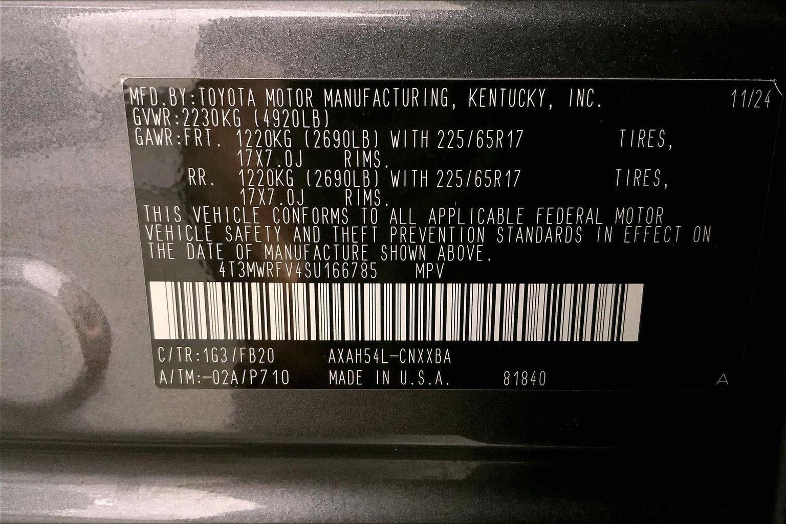 2025 Toyota RAV4 Hybrid LE