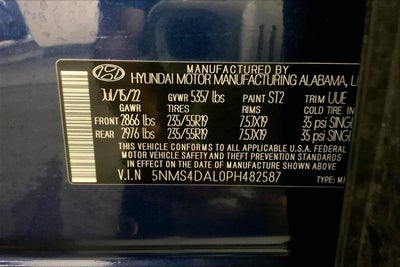 2023 Hyundai Santa Fe Limited