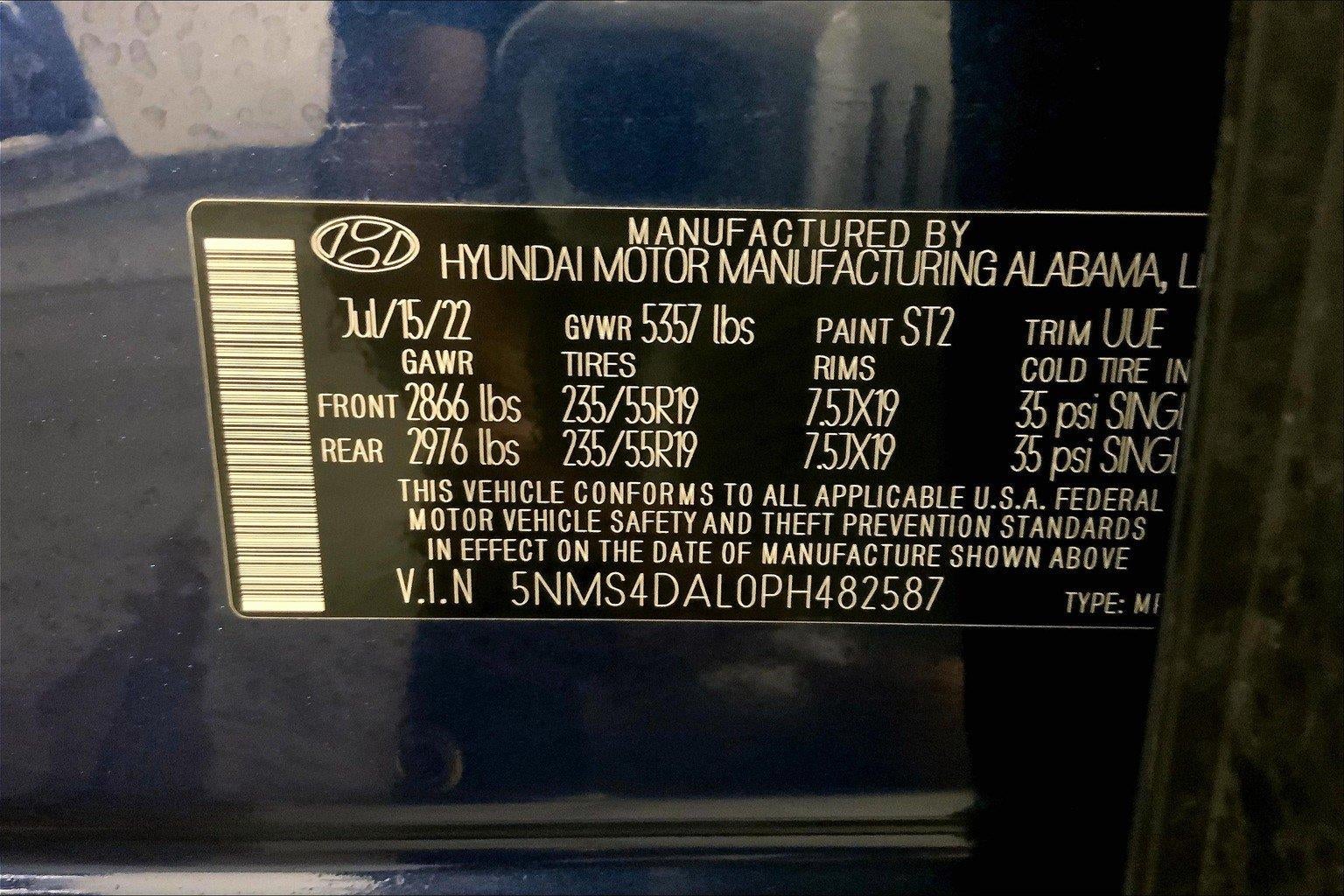 2023 Hyundai Santa Fe Limited