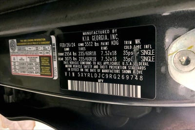 2024 Kia Sorento S