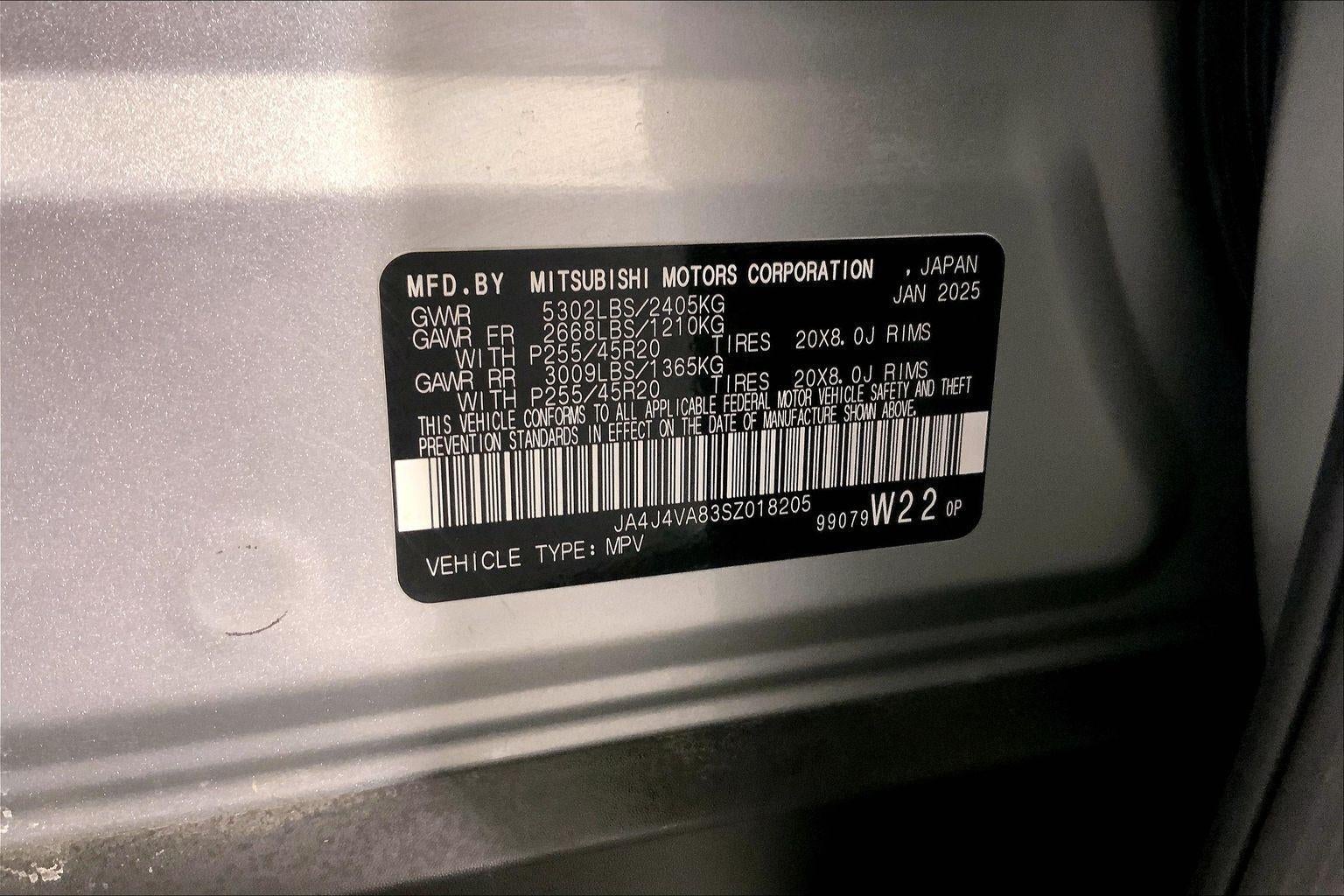 2025 Mitsubishi Outlander SE