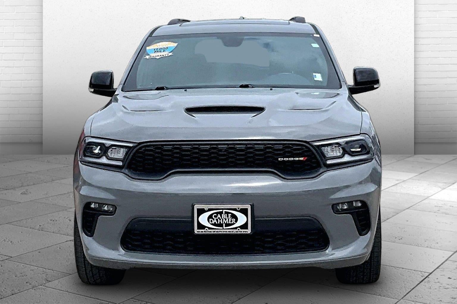 Used 2021 Dodge Durango GT Plus with VIN 1C4RDJDG0MC644157 for sale in Kansas City