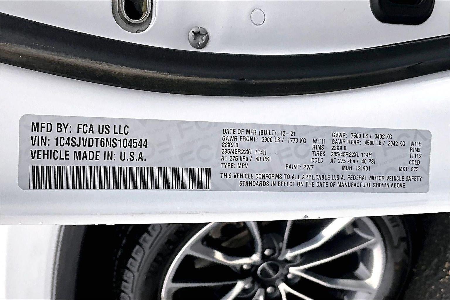 2022 Jeep Wagoneer Series III