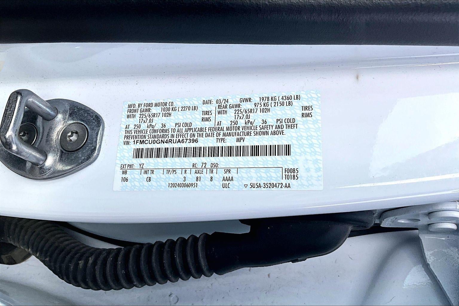 2024 Ford Escape Active