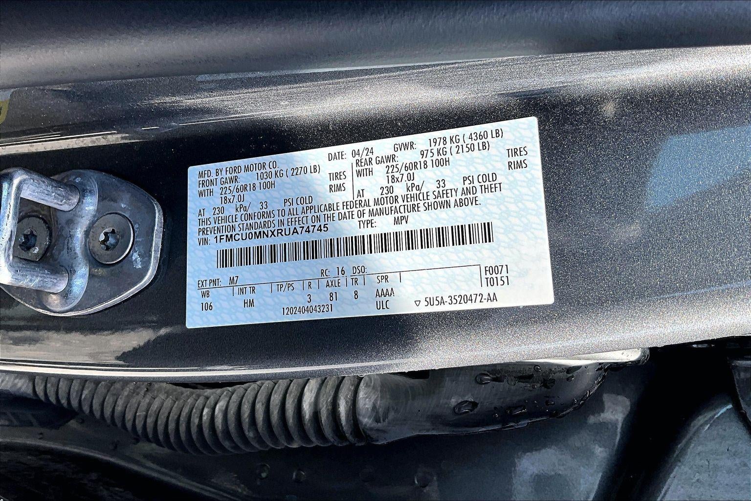 2024 Ford Escape ST-Line