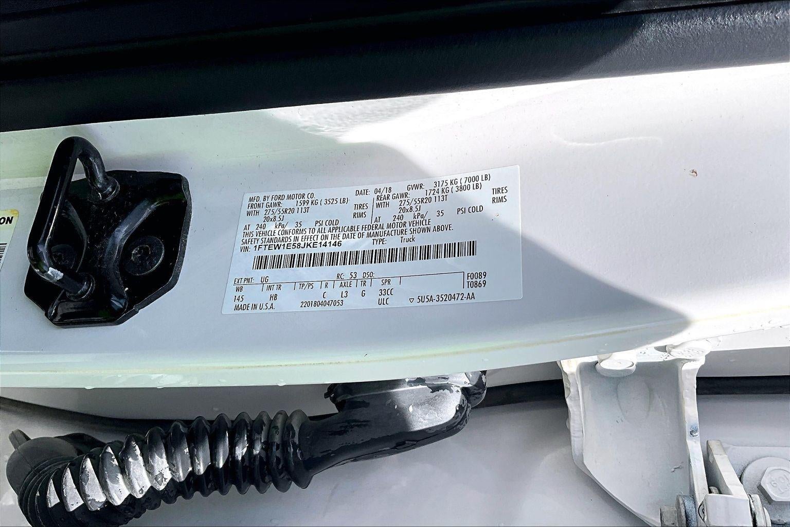 2018 Ford F-150 XL