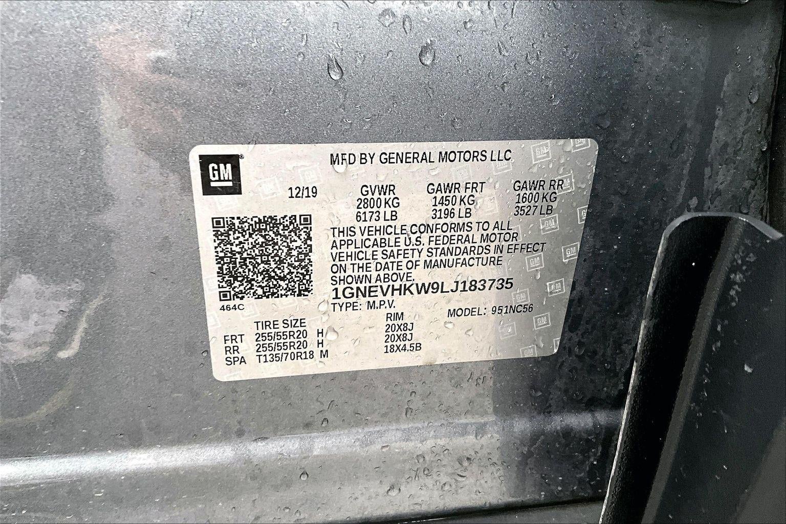 2020 Chevrolet Traverse LT Leather