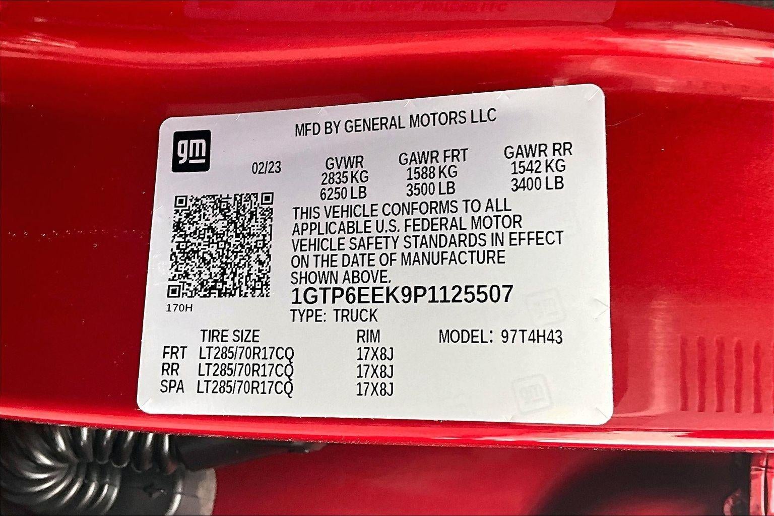 2023 GMC Canyon AT4X