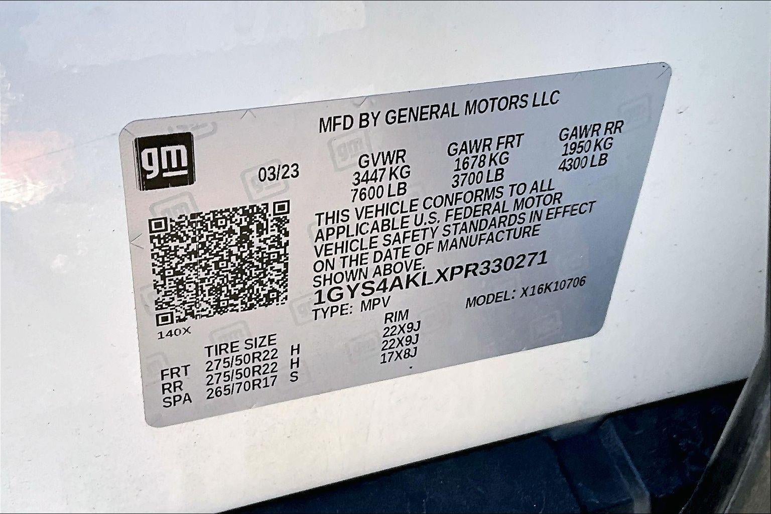 2023 Cadillac Escalade Luxury