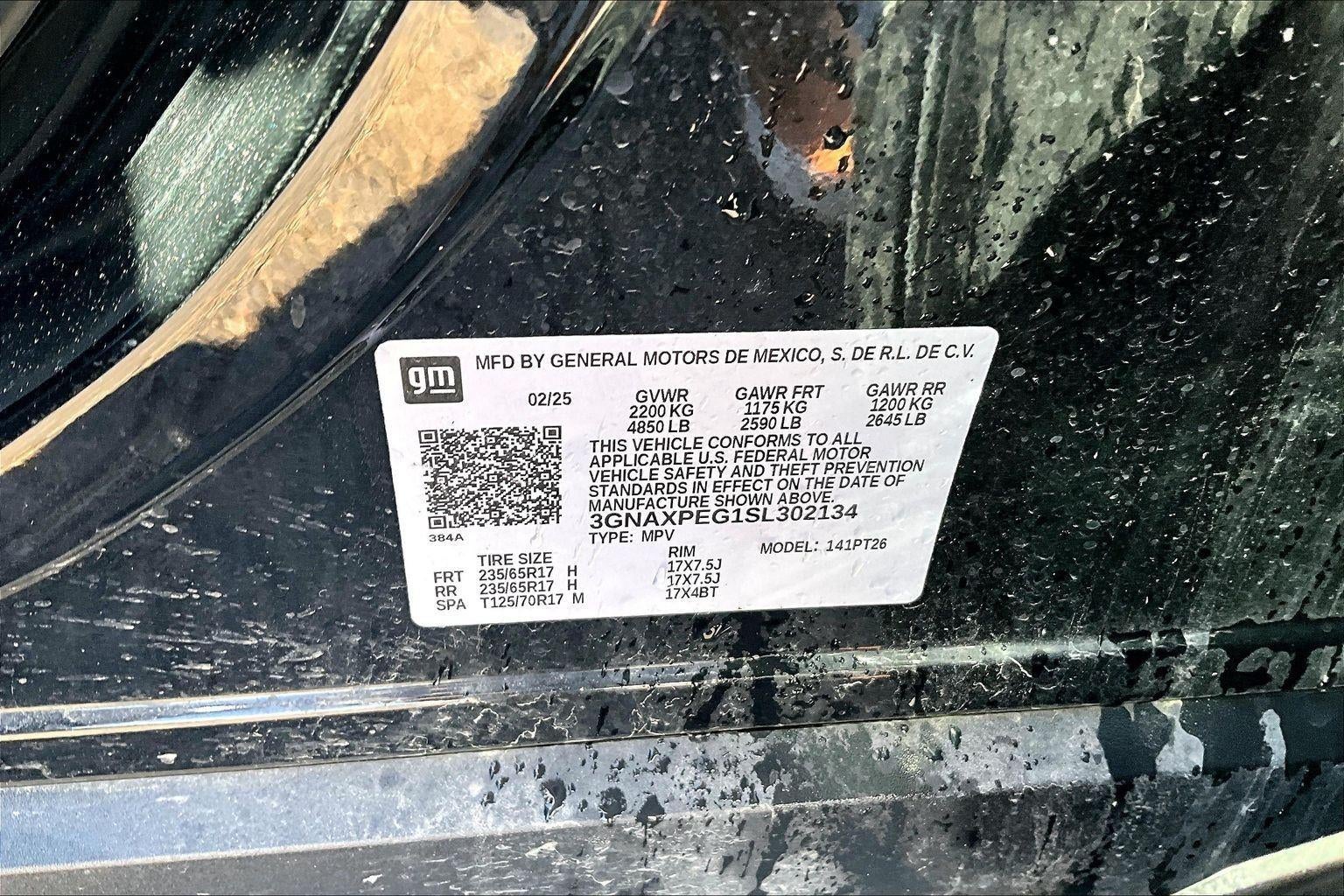 2025 Chevrolet Equinox LT