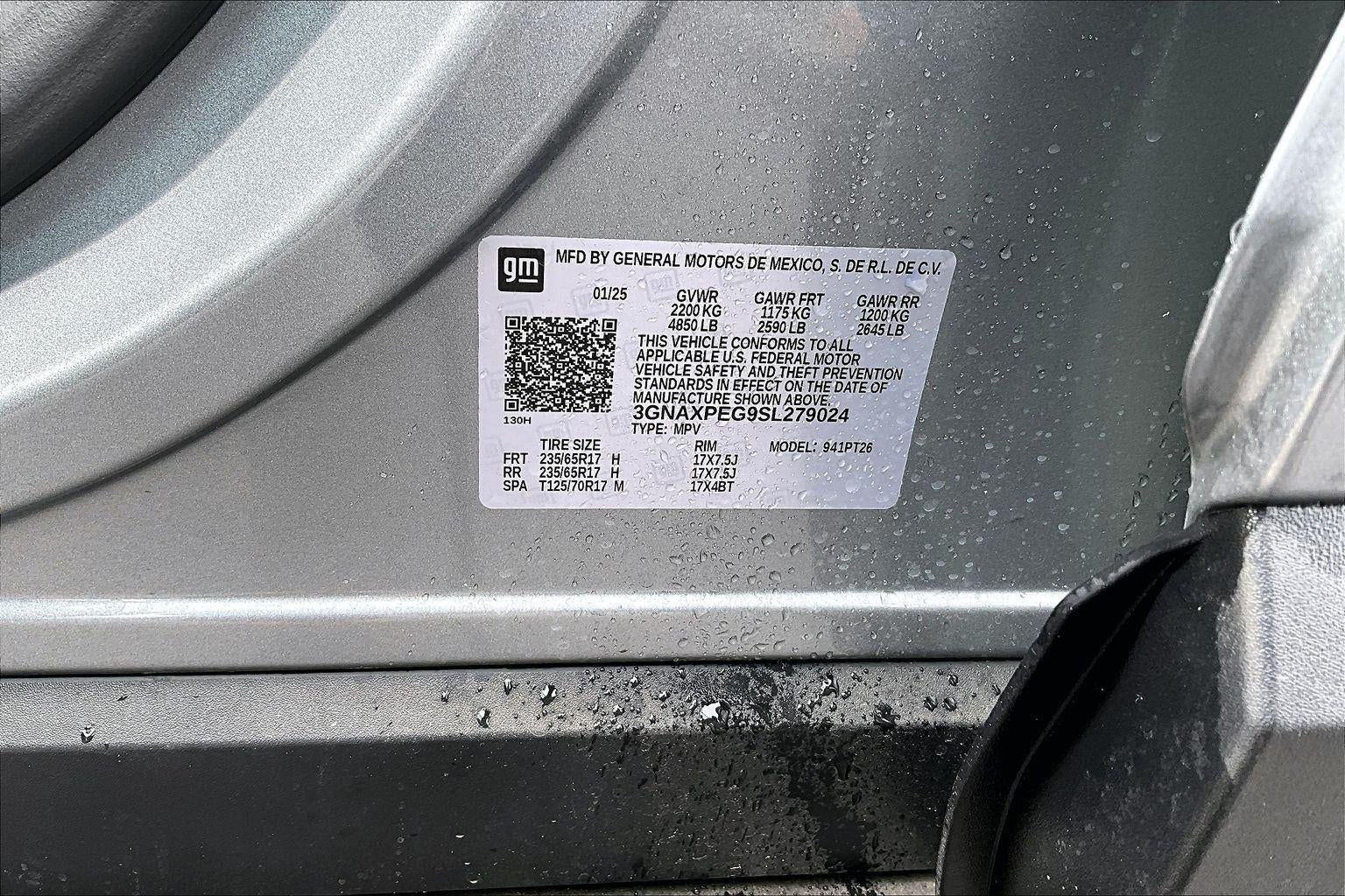 2025 Chevrolet Equinox LT