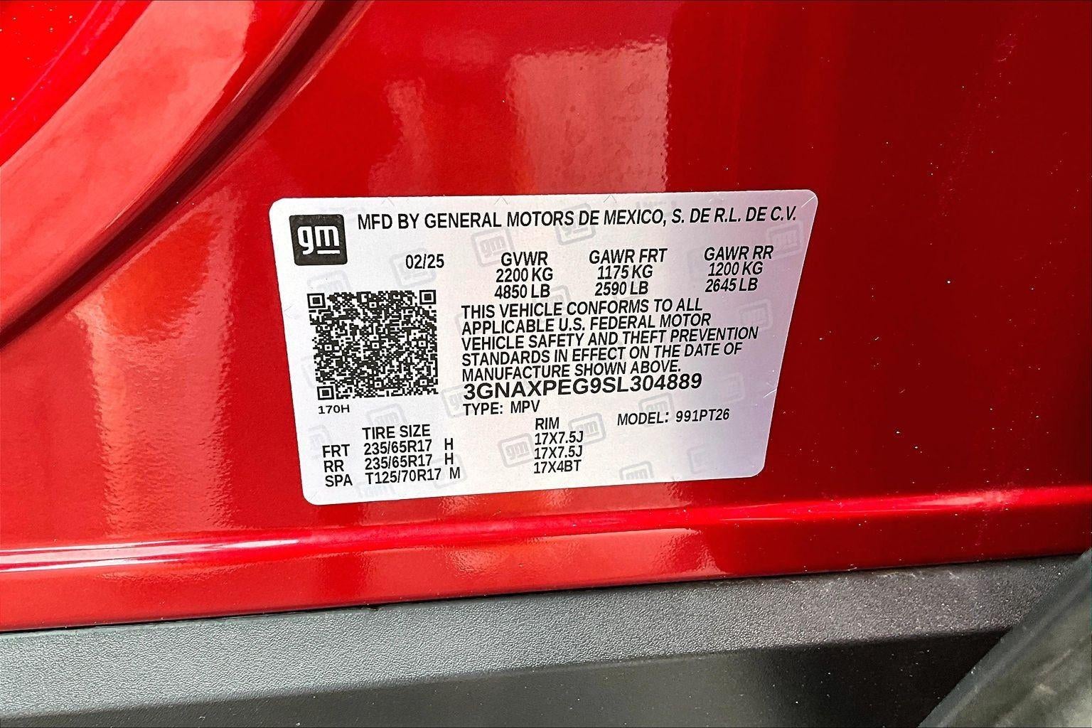 2025 Chevrolet Equinox LT