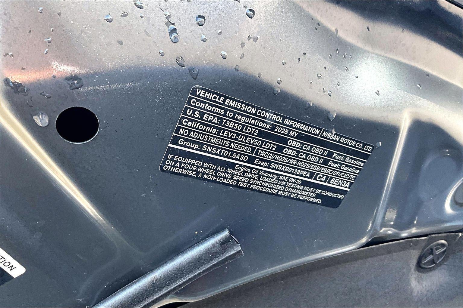 2025 Nissan Rogue SV