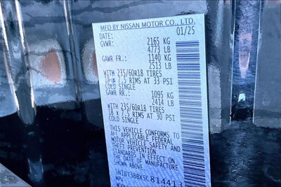 2025 Nissan Rogue SV