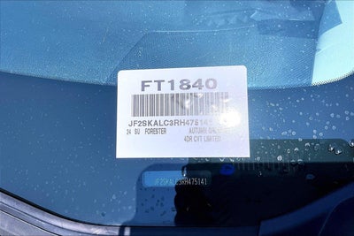 2024 Subaru Forester Limited