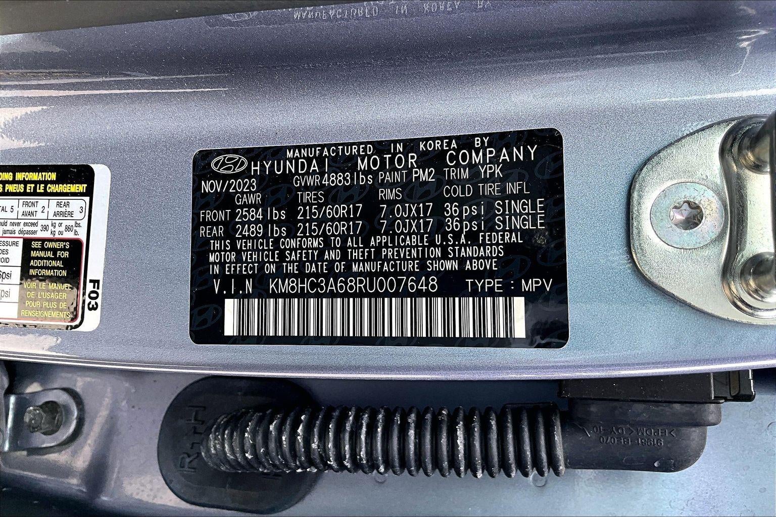 2024 Hyundai Kona Electric SEL