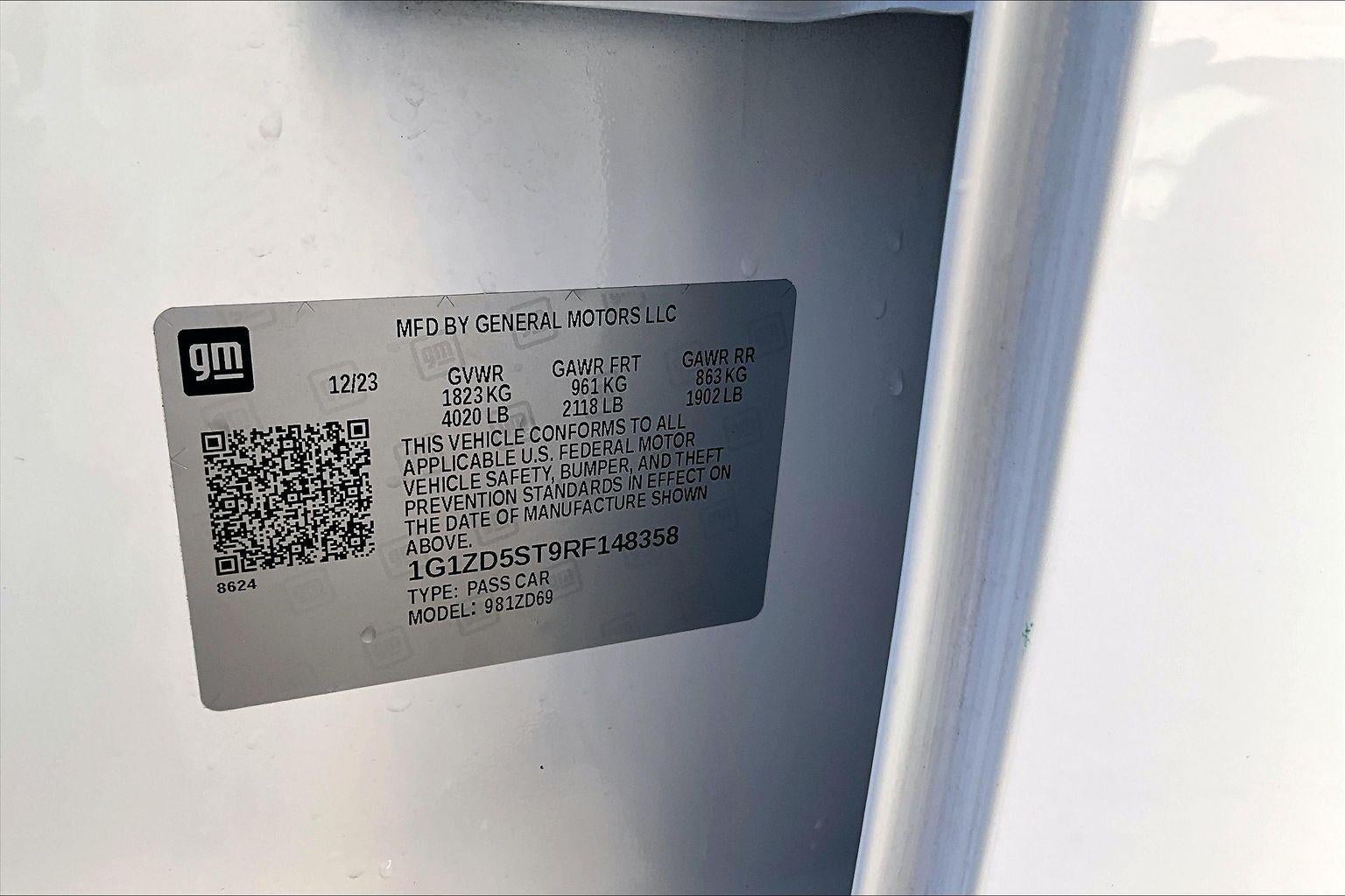 2024 Chevrolet Malibu 1LT