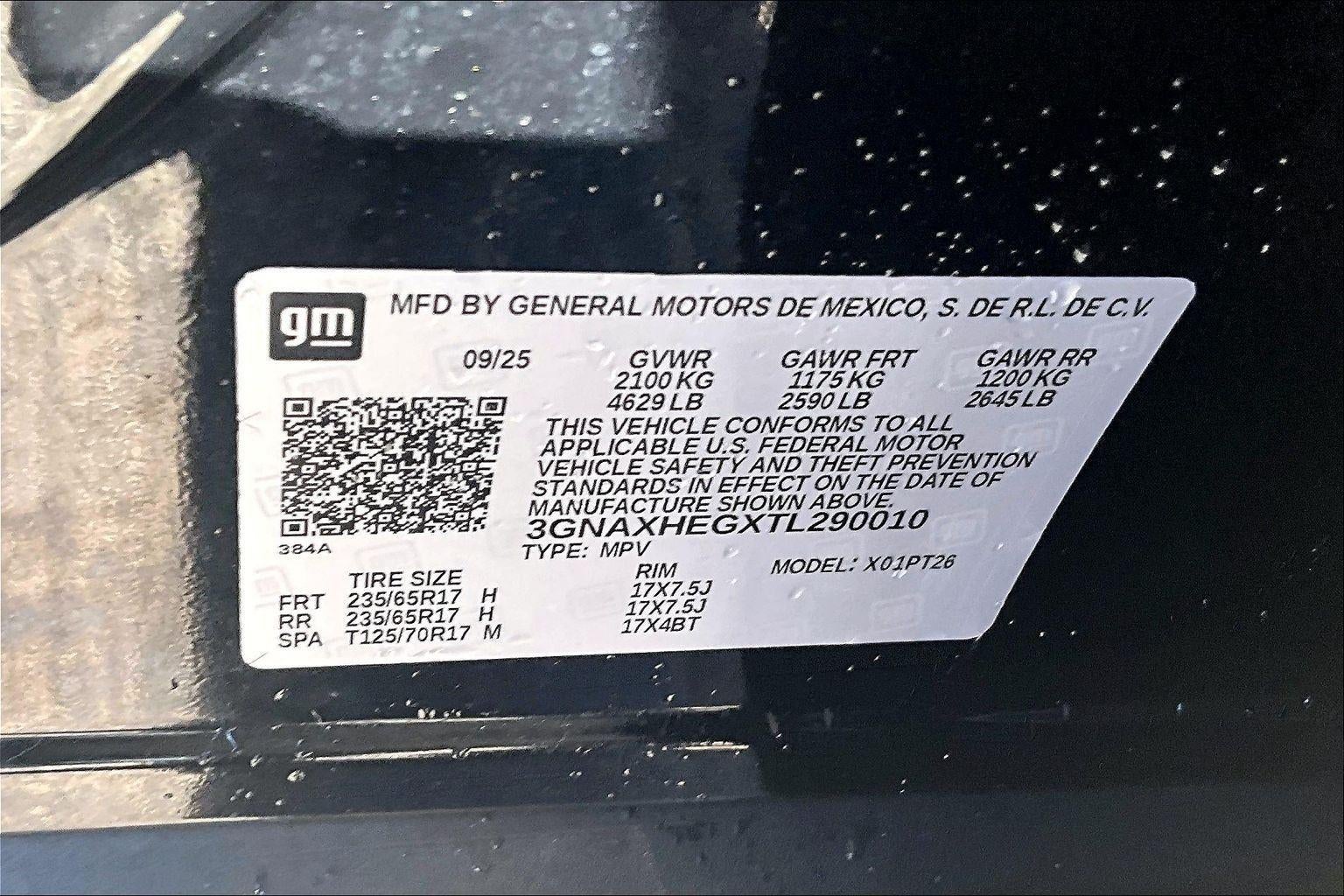 2026 Chevrolet Equinox LT