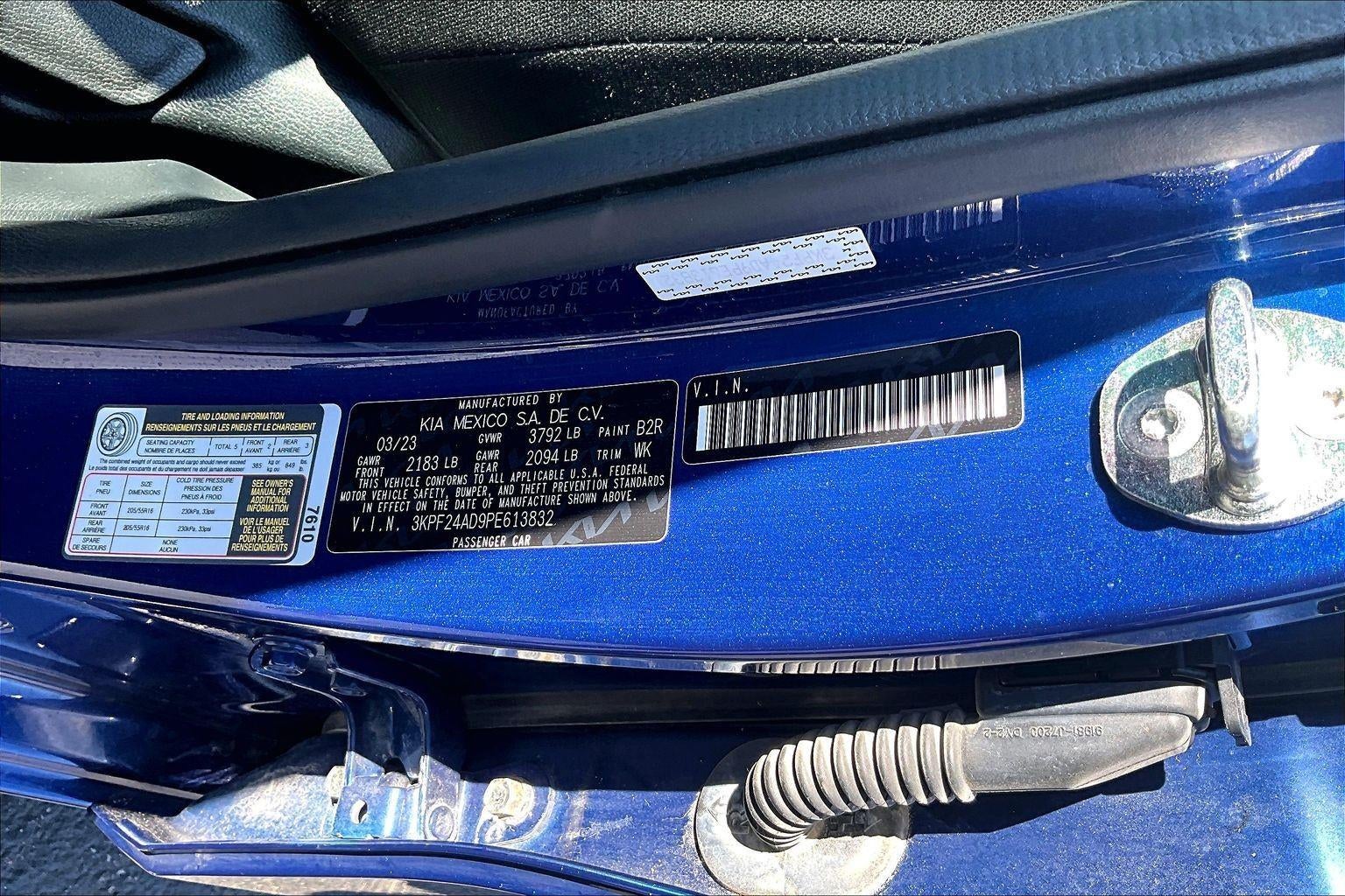 2023 Kia Forte LXS