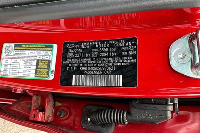 2025 Hyundai Elantra SEL Convenience