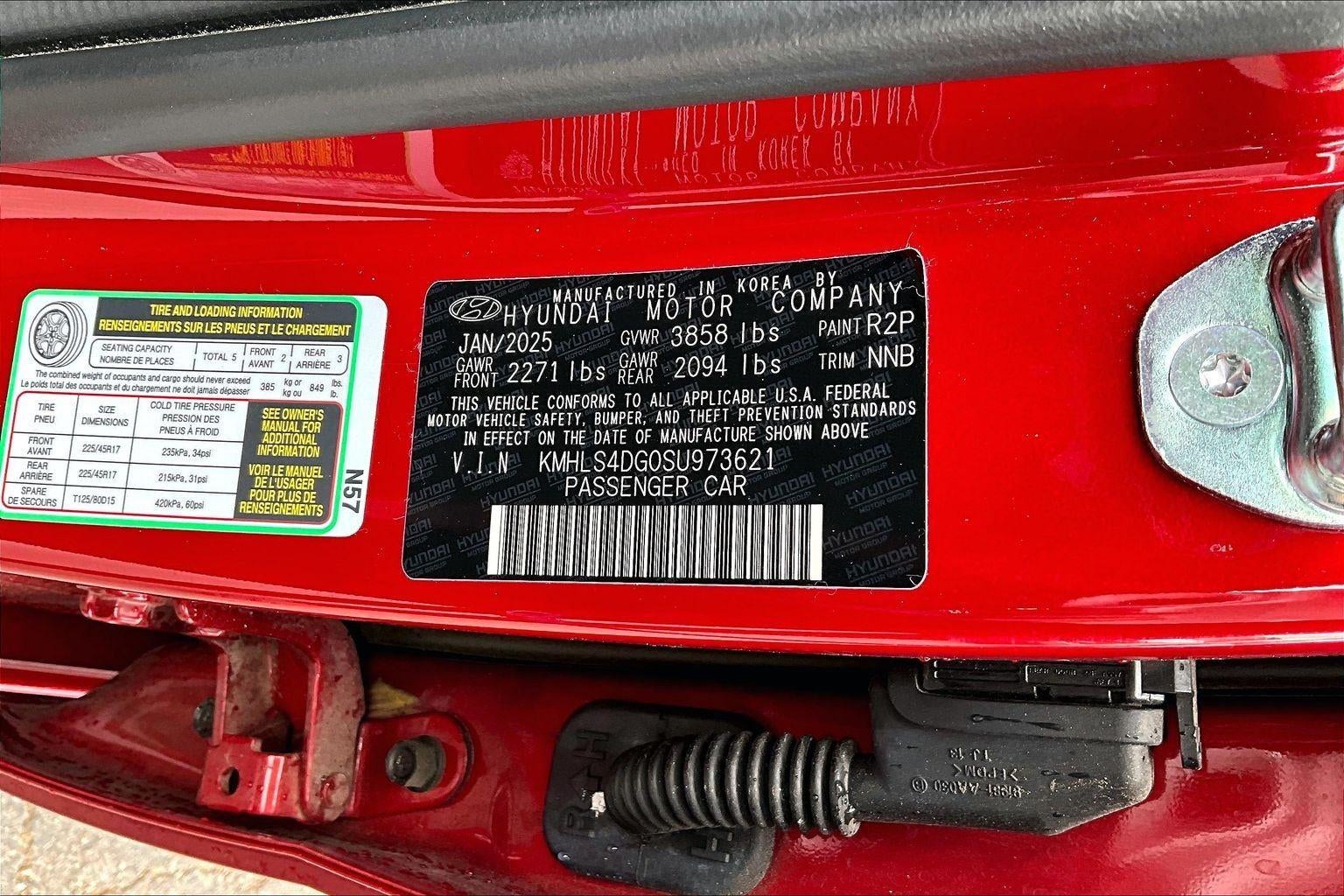 2025 Hyundai Elantra SEL Convenience