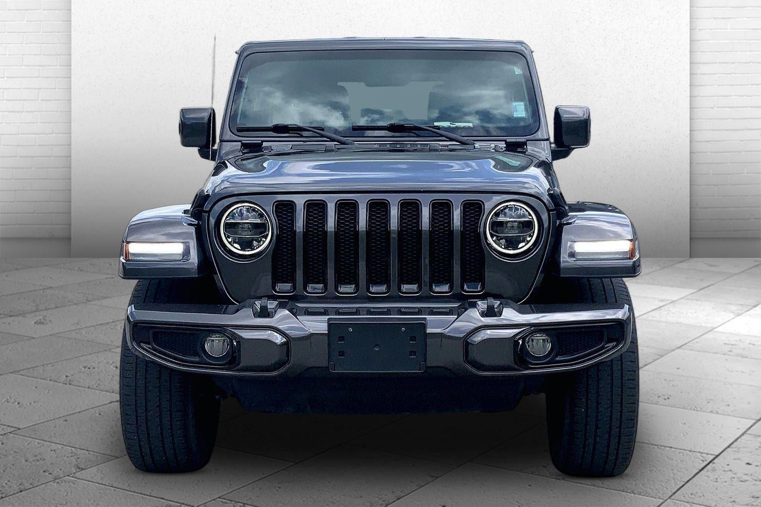 Used 2021 Jeep Wrangler Unlimited High Altitude with VIN 1C4HJXEG0MW504680 for sale in Kansas City