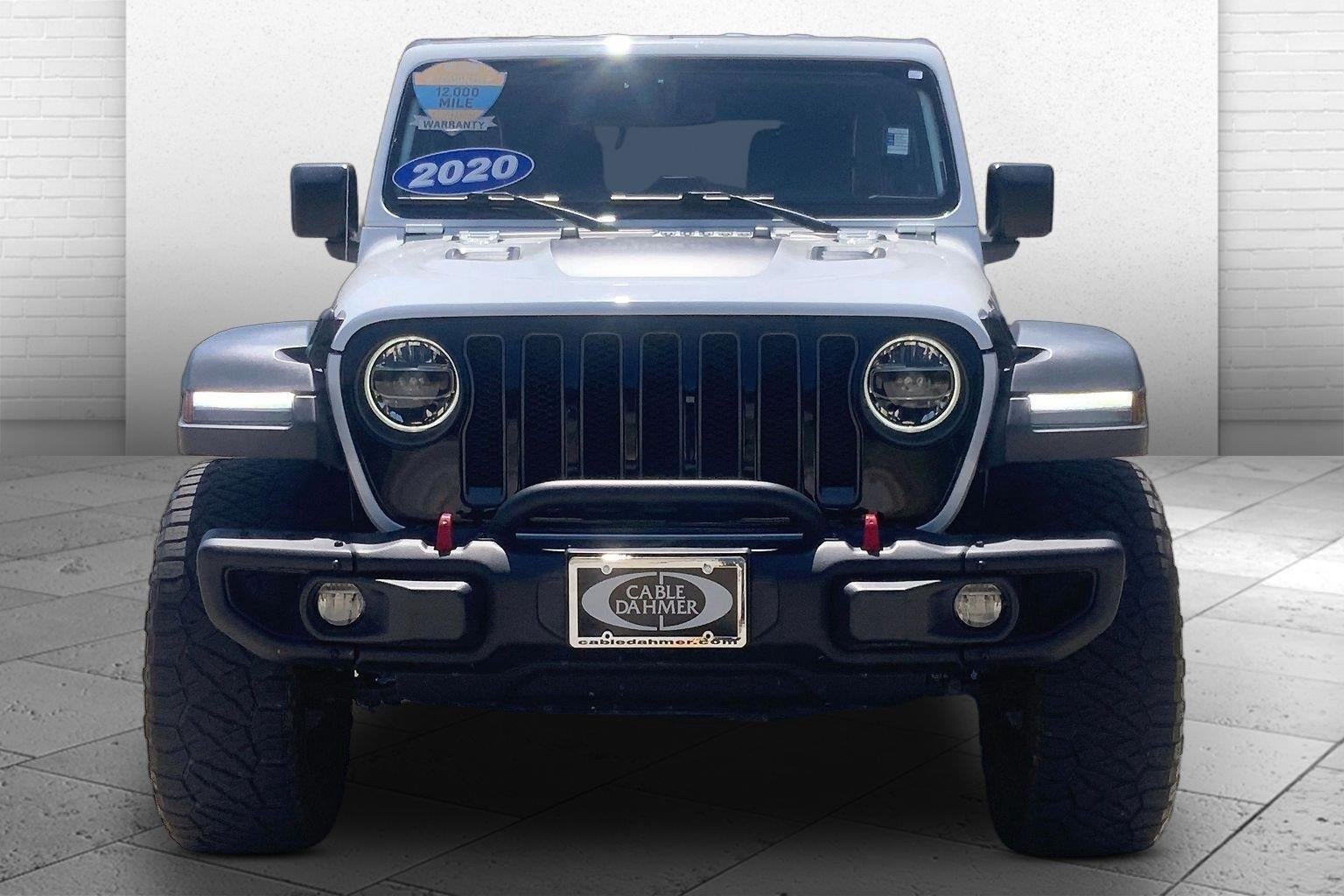 Used 2020 Jeep Wrangler Unlimited Rubicon Recon with VIN 1C4HJXFN7LW262613 for sale in Kansas City