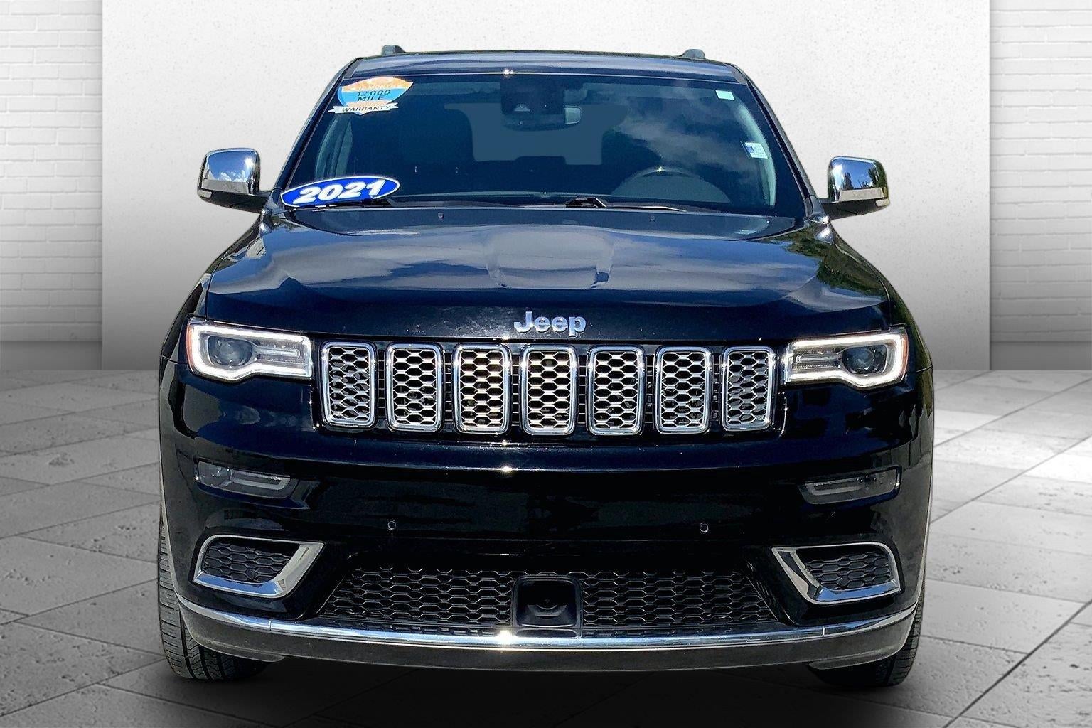 Used 2021 Jeep Grand Cherokee Summit with VIN 1C4RJFJT3MC503073 for sale in Kansas City