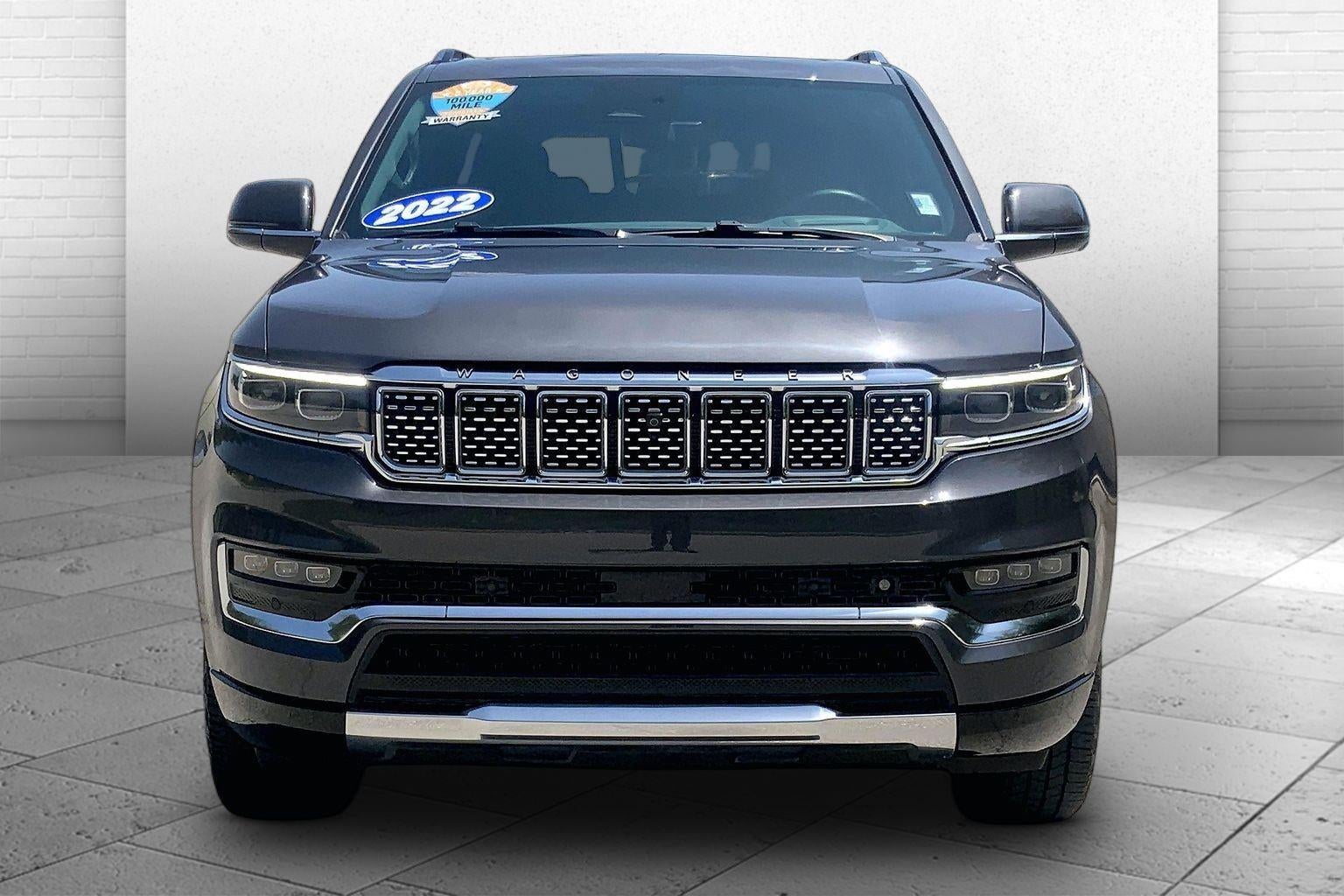 Used 2022 Jeep Grand Wagoneer Series III with VIN 1C4SJVGJ4NS127413 for sale in Kansas City