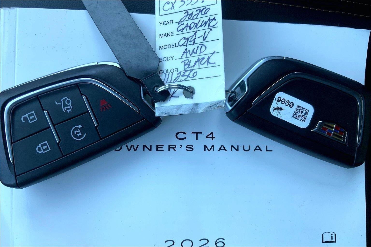 2026 Cadillac CT4-V V-Series