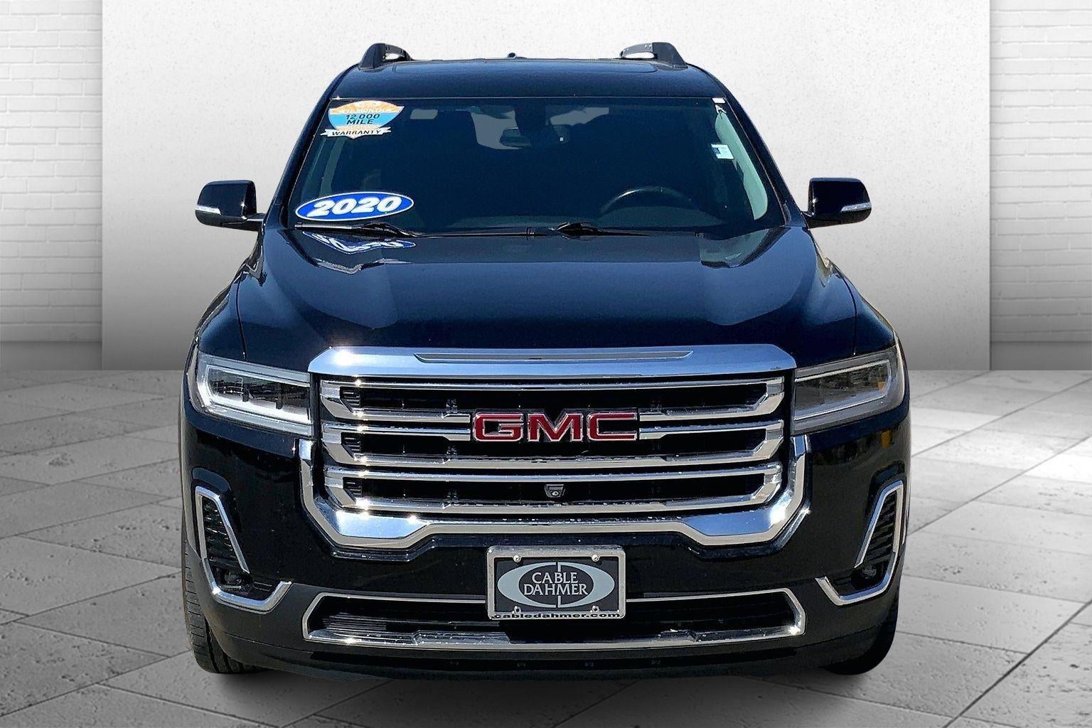 Used 2020 GMC Acadia SLT with VIN 1GKKNULS0LZ188473 for sale in Kansas City