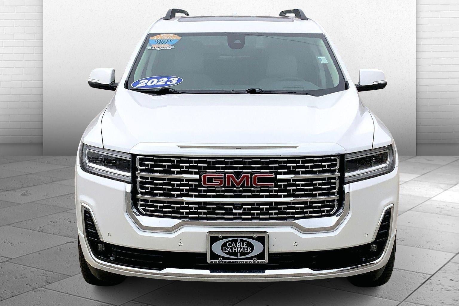 Used 2023 GMC Acadia Denali with VIN 1GKKNXLS4PZ175149 for sale in Kansas City