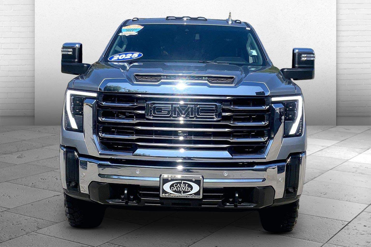 Used 2025 GMC Sierra 2500HD SLT with VIN 1GT4UNEY7SF129693 for sale in Kansas City