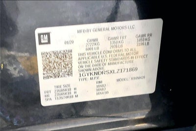 2020 Cadillac XT5 Premium Luxury