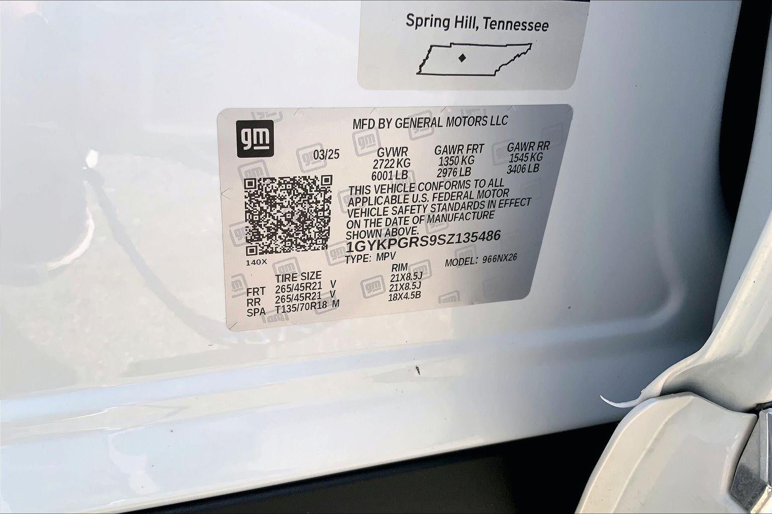 2025 Cadillac XT6 Sport
