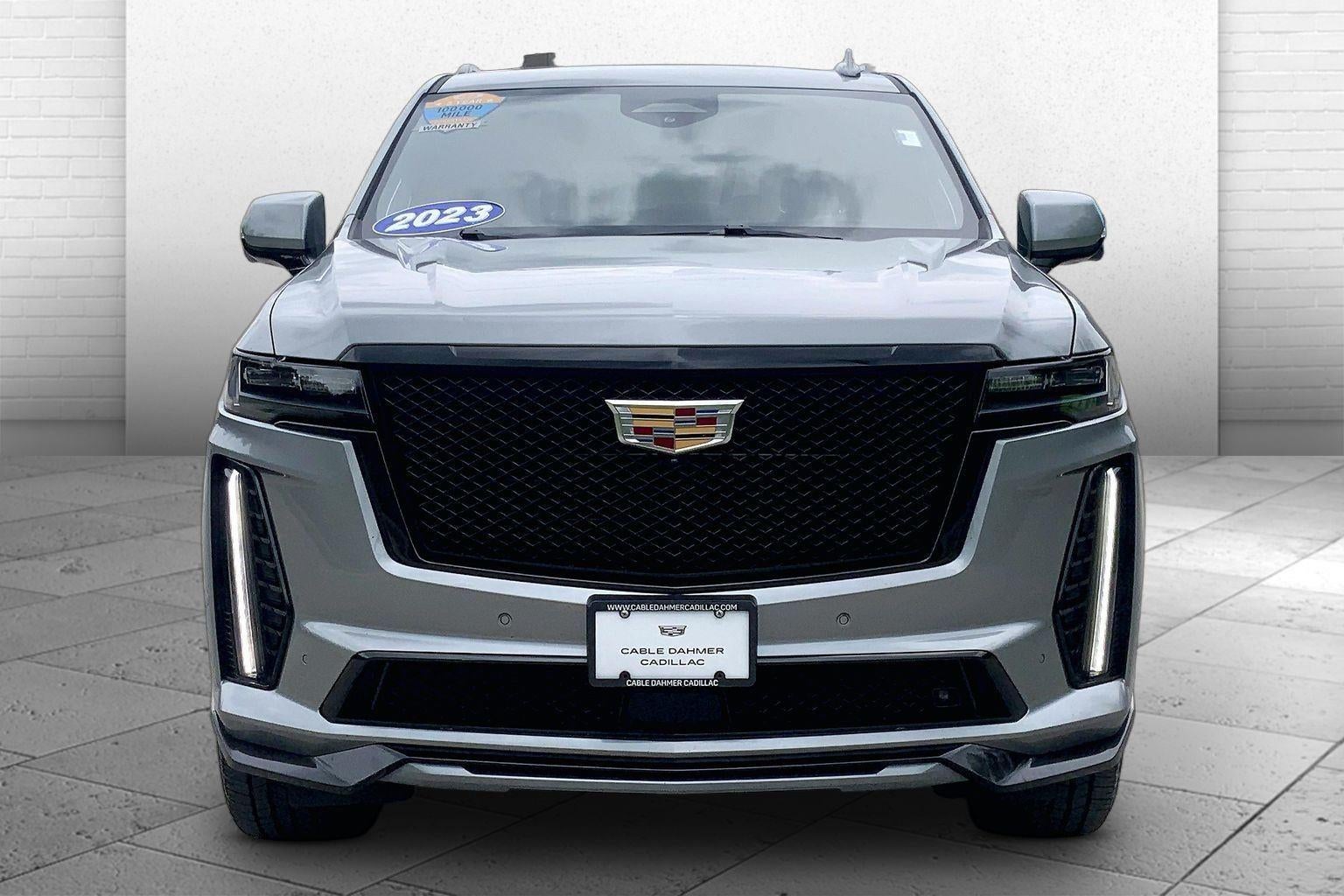 Used 2023 Cadillac Escalade V-Series with VIN 1GYS4HK94PR303127 for sale in Kansas City