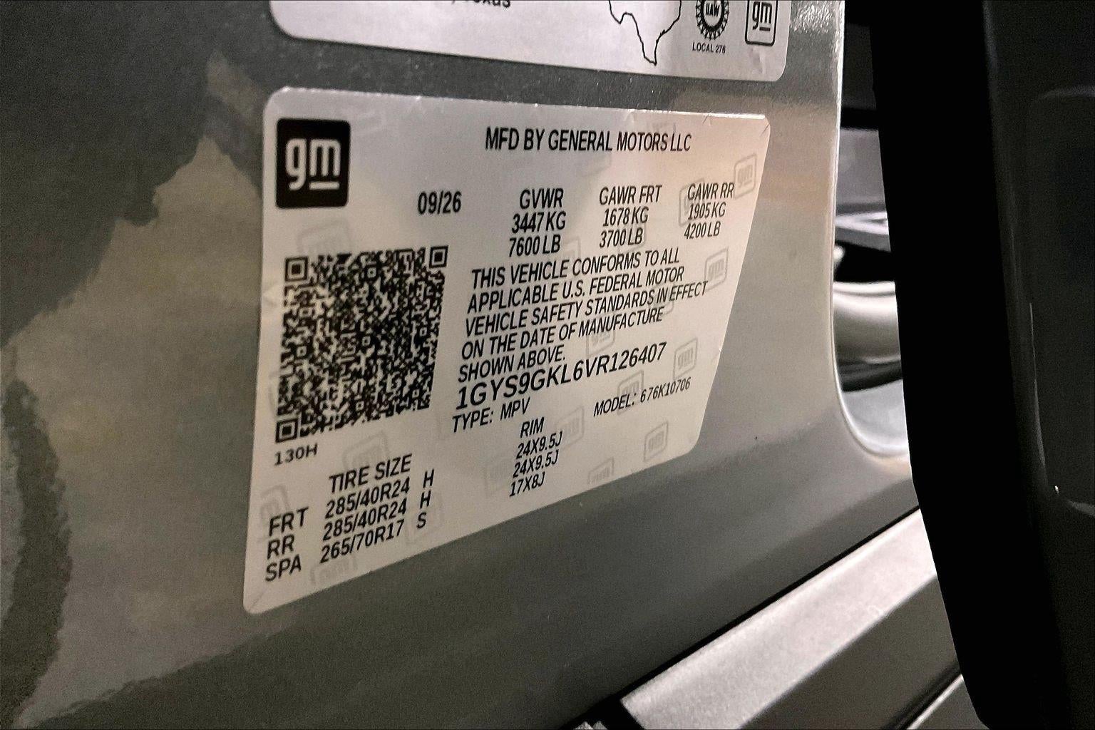 2027 Cadillac Escalade Platinum Sport
