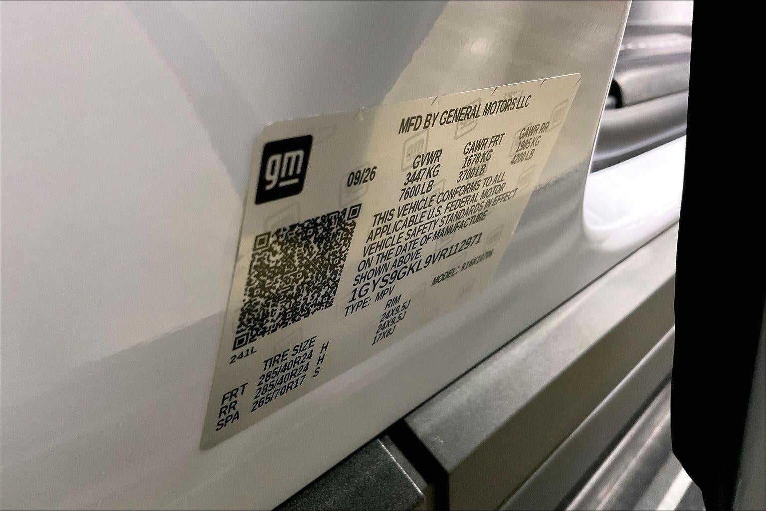 2027 Cadillac Escalade Platinum Sport