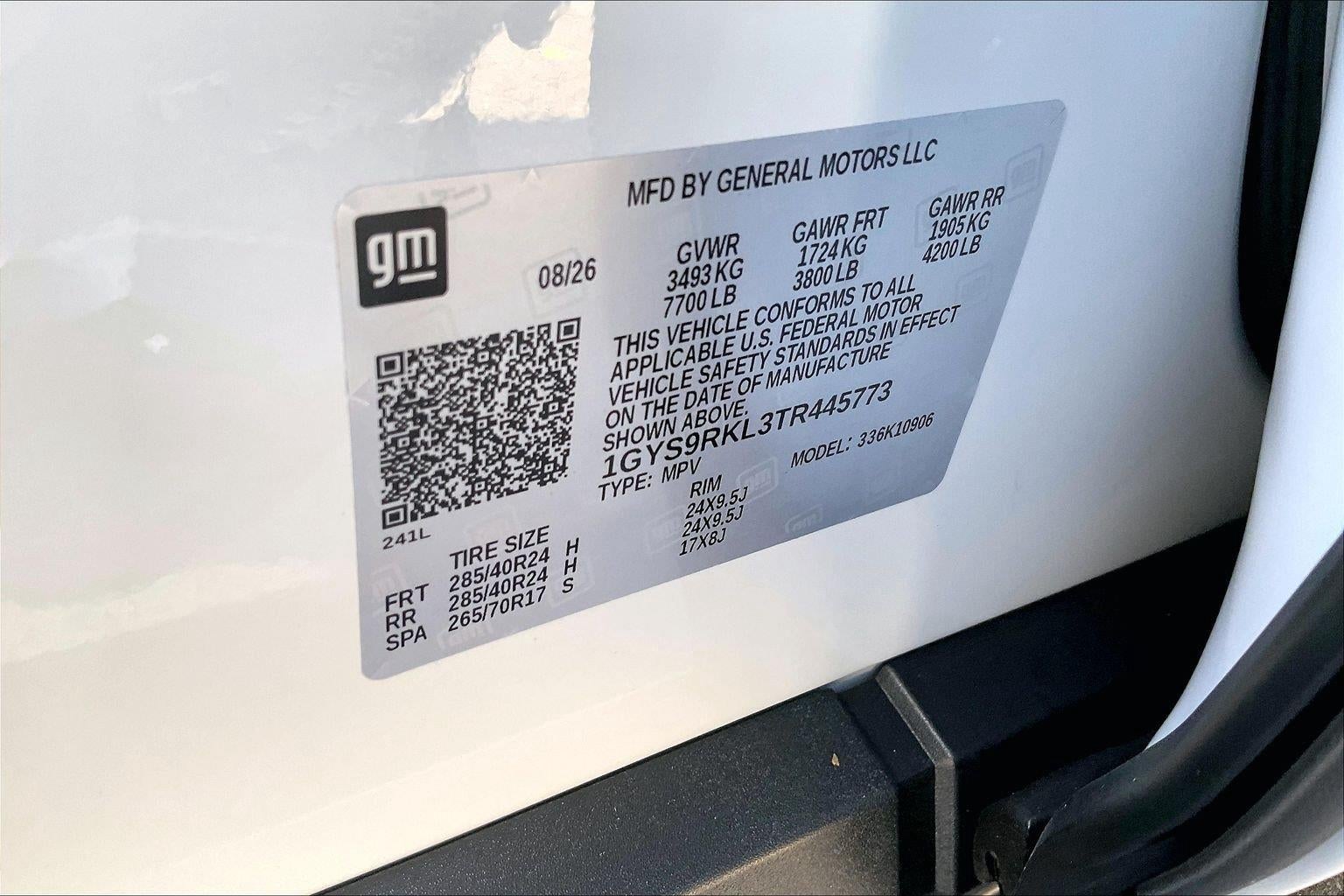 2026 Cadillac Escalade ESV Platinum Sport