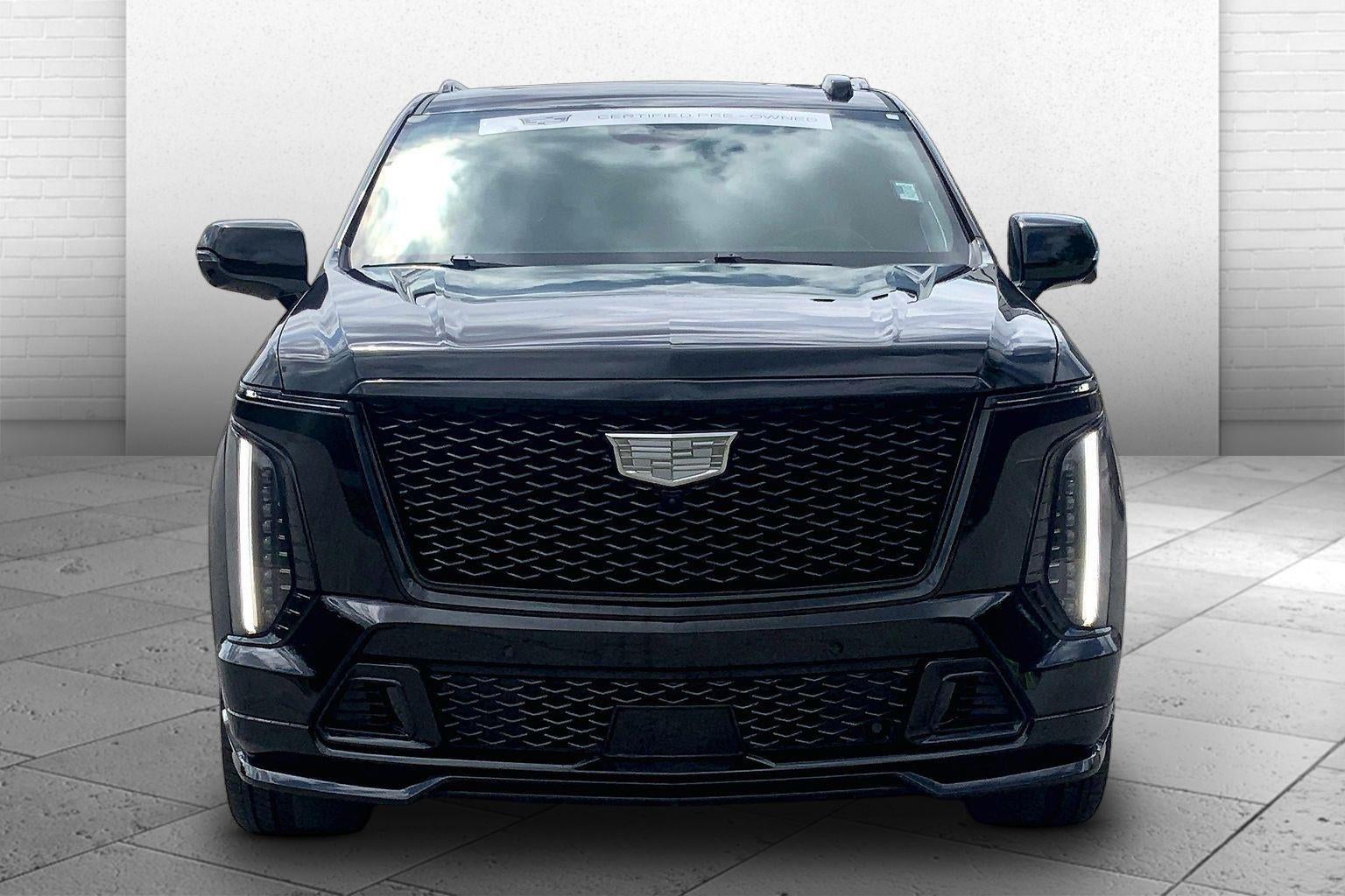 Certified 2025 Cadillac Escalade ESV V-Series with VIN 1GYS9SR90SR312047 for sale in Kansas City