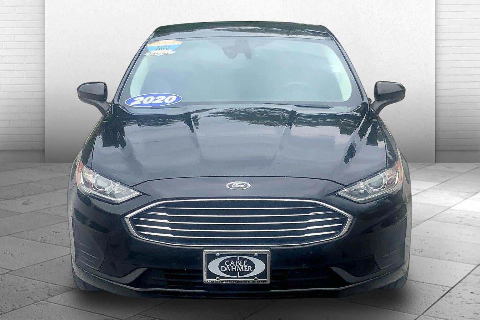 Used 2020 Ford Fusion SE with VIN 3FA6P0HD1LR252847 for sale in Kansas City