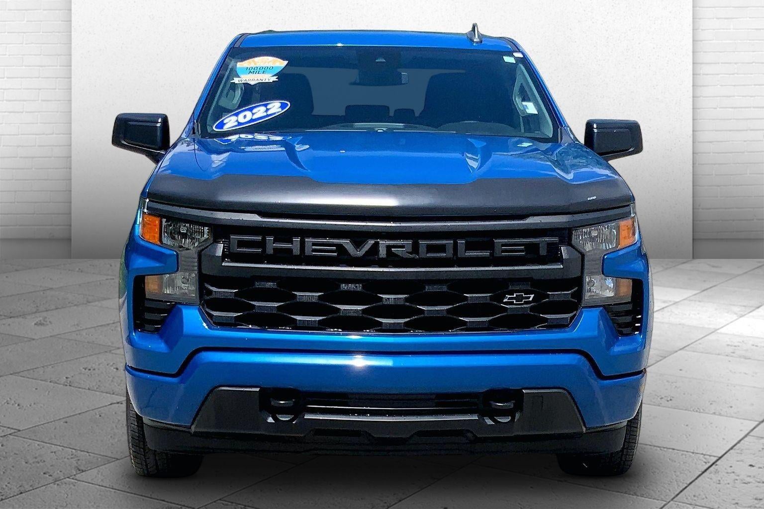 Used 2022 Chevrolet Silverado 1500 Custom with VIN 3GCPDBEK0NG594181 for sale in Kansas City