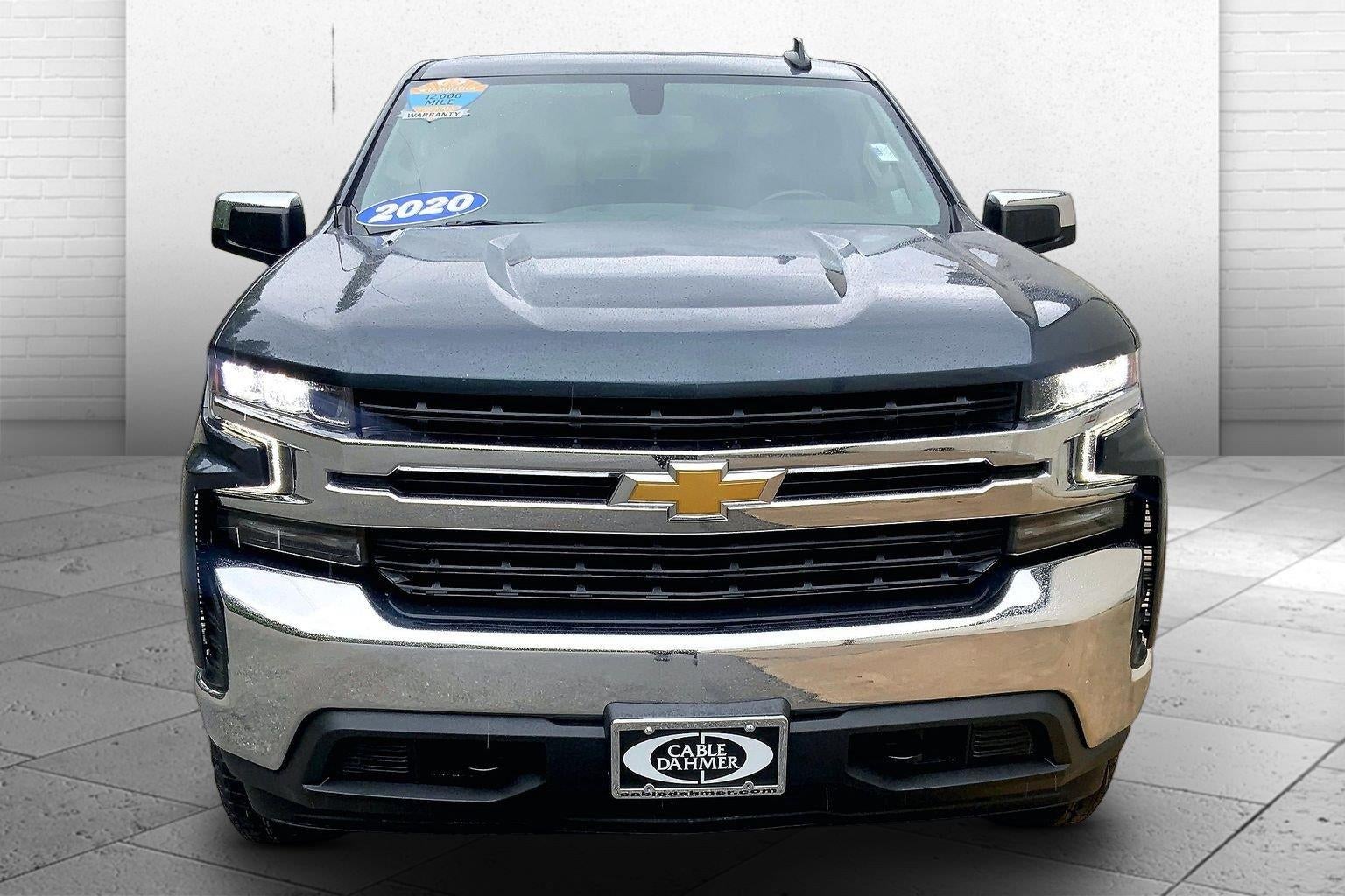 Used 2020 Chevrolet Silverado 1500 LT with VIN 3GCUYDET4LG275147 for sale in Kansas City