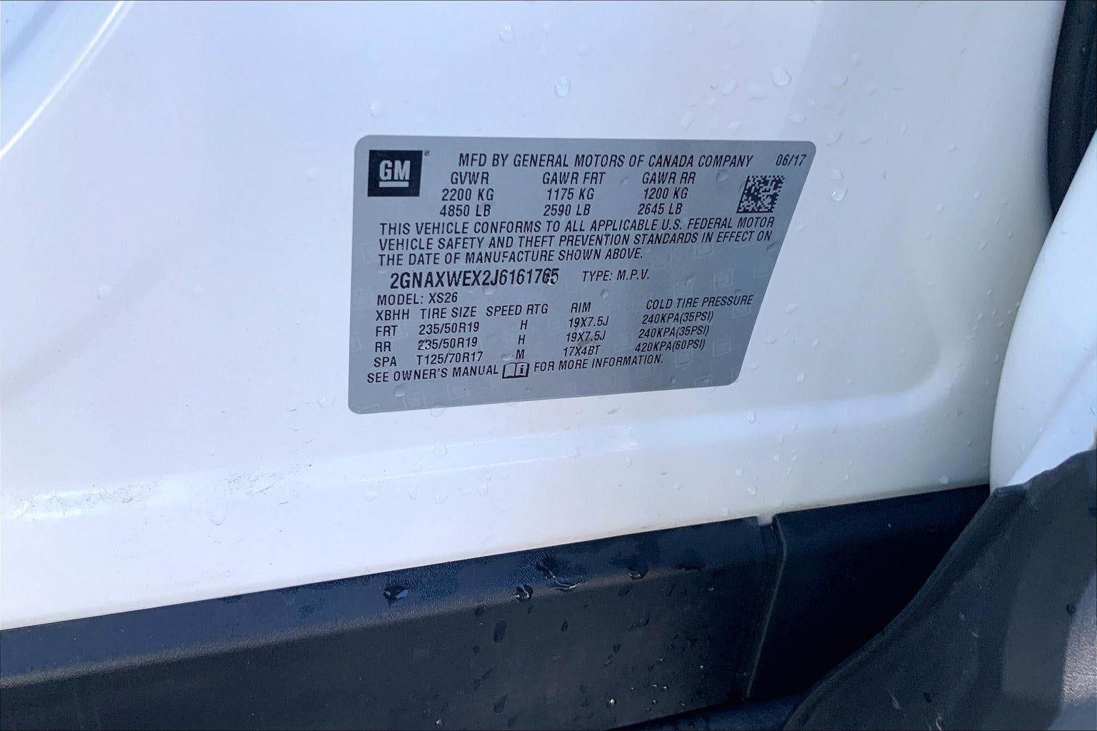 2018 Chevrolet Equinox Premier