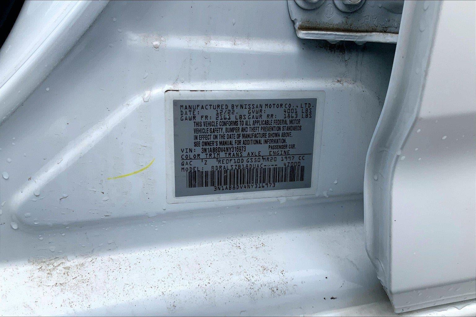 2022 Nissan Sentra SR